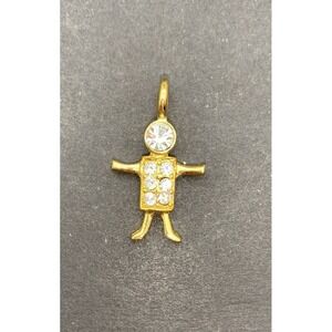 Jewelry - Birthstone Charm - Boy Brat - K.I.S. - April Clear